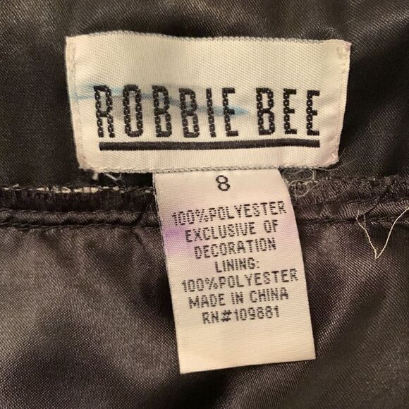 Robbie Bee Midi Dress Sleeveless Fit Flare Size 8 - Picture 12 of 12